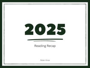 2025 Reading Recap
